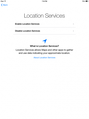 Use Location Services