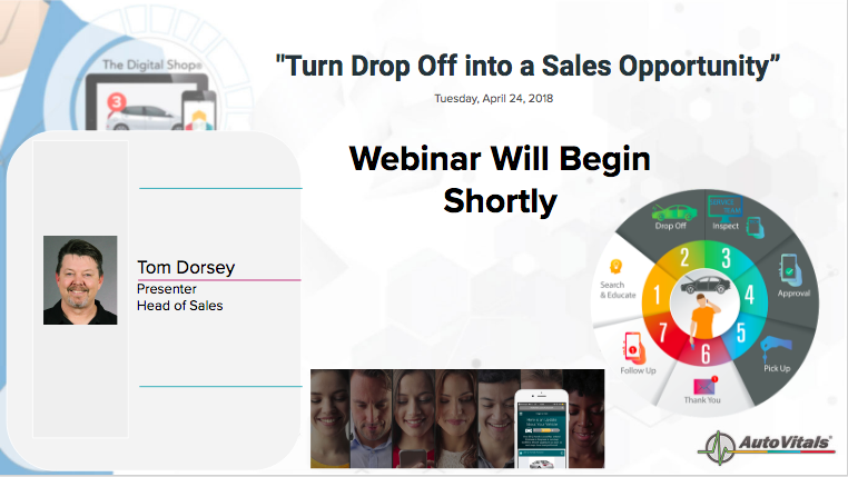 Turn Drop Off into a Sales Opportunity