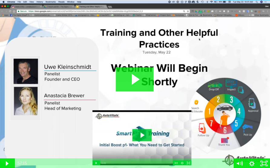 Revamped Training and Other Helpful Practices Webinar