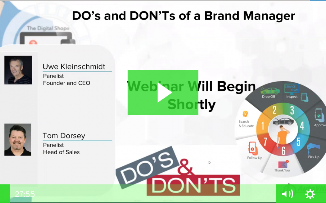 Do’s and Don’ts of the Brand Manager