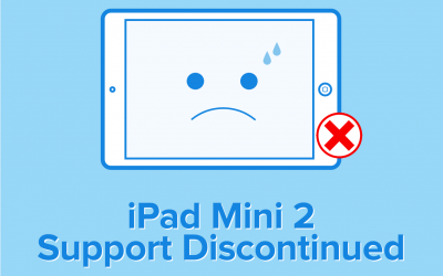 Discontinuation of iPad Mini 2 Support